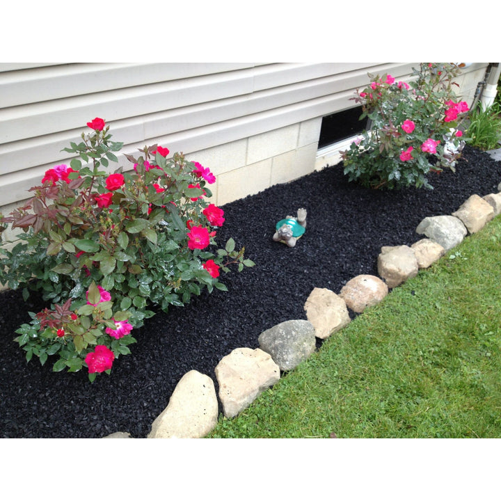 Rubber Mulch Landscape Rubber Mulch | Painted Black BLK-MULCH-LNDSCPE