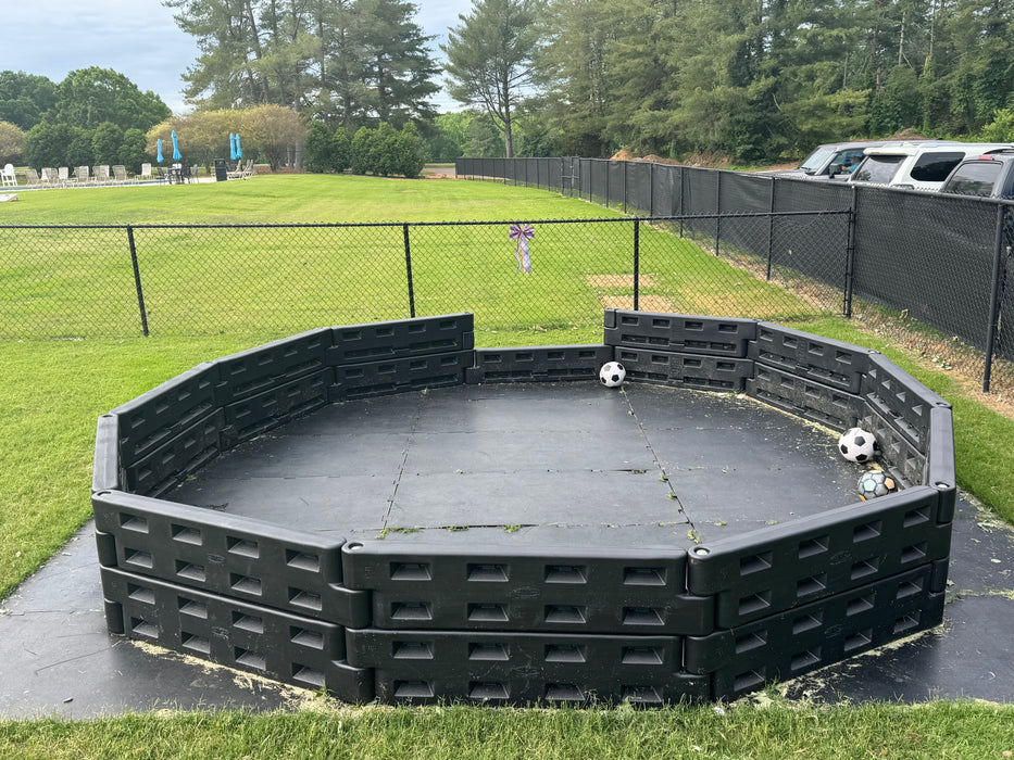 Action Play Systems Gaga Ball Pit Permanent Inground Mount APS-GaGaPit-IG