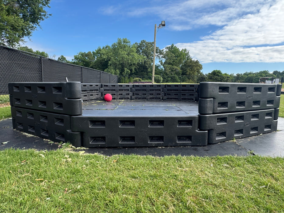 Action Play Systems Gaga Ball Pit Permanent Inground Mount APS-GaGaPit-IG