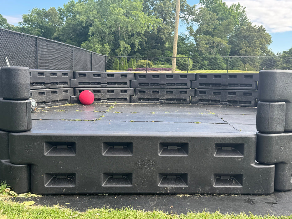 Action Play Systems Gaga Ball Pit Permanent Inground Mount APS-GaGaPit-IG