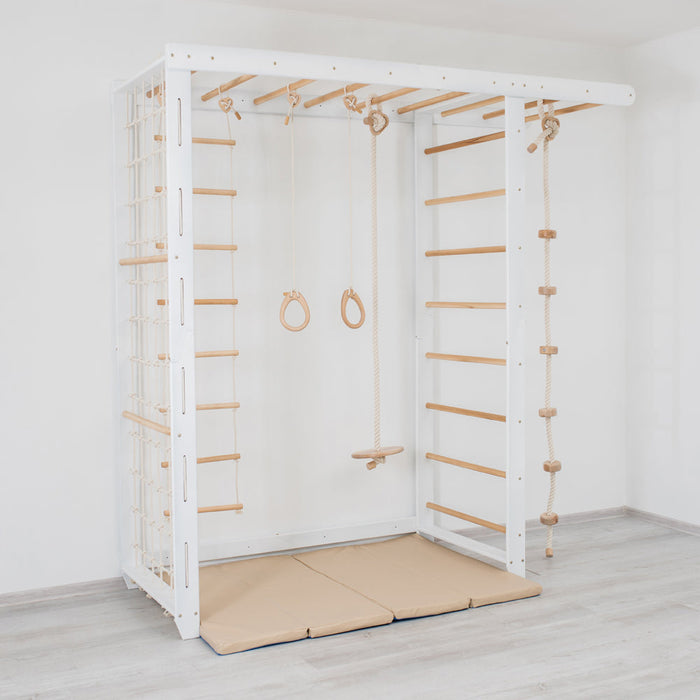 Wood and Hearts Indoor Monkey Bars