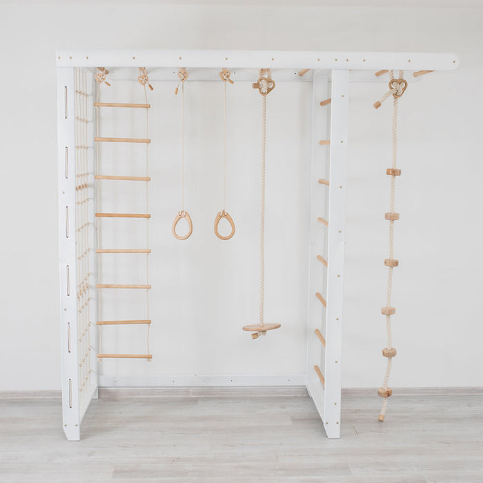 Wood and Hearts Indoor Monkey Bars