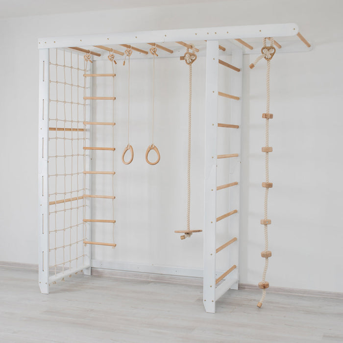 Wood and Hearts Indoor Monkey Bars