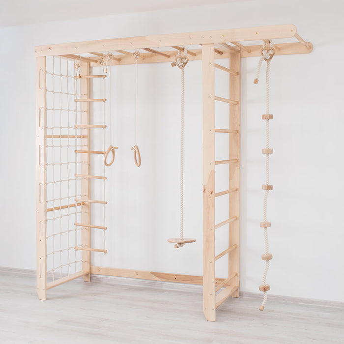 Wood and Hearts Indoor Monkey Bars