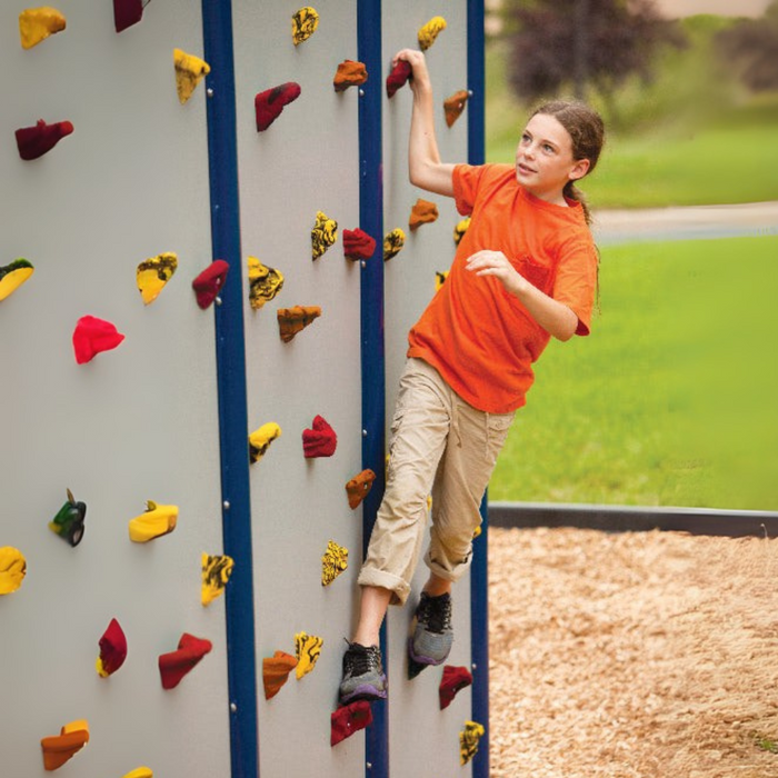 Everlast Climbing Gray Playground Wall™ EC.Playwall