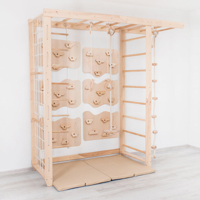 Wood and Hearts Indoor Monkey Bars