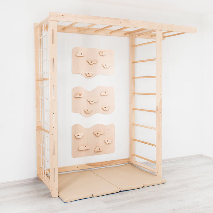 Wood and Hearts Indoor Monkey Bars