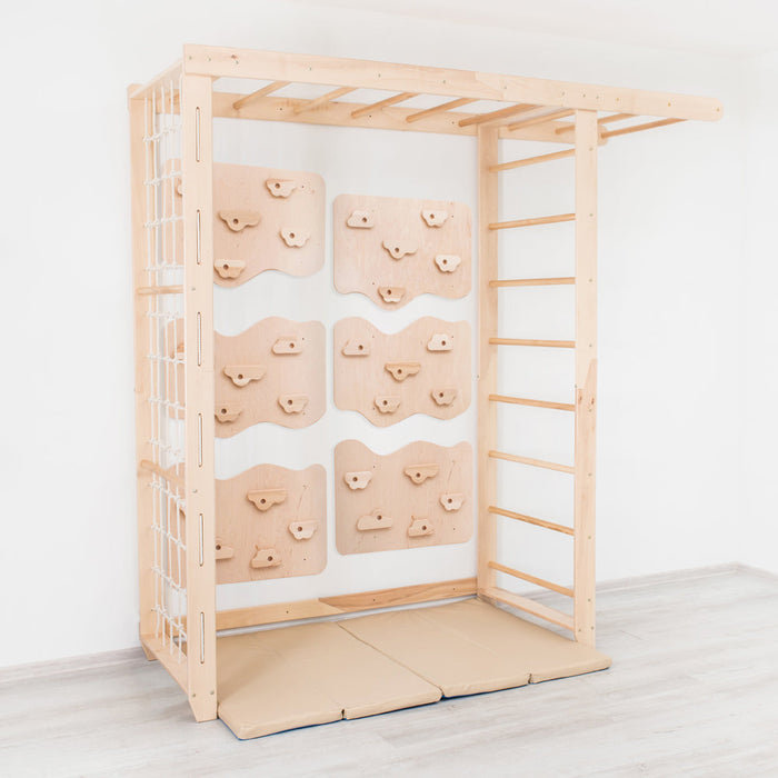 Wood and Hearts Indoor Monkey Bars