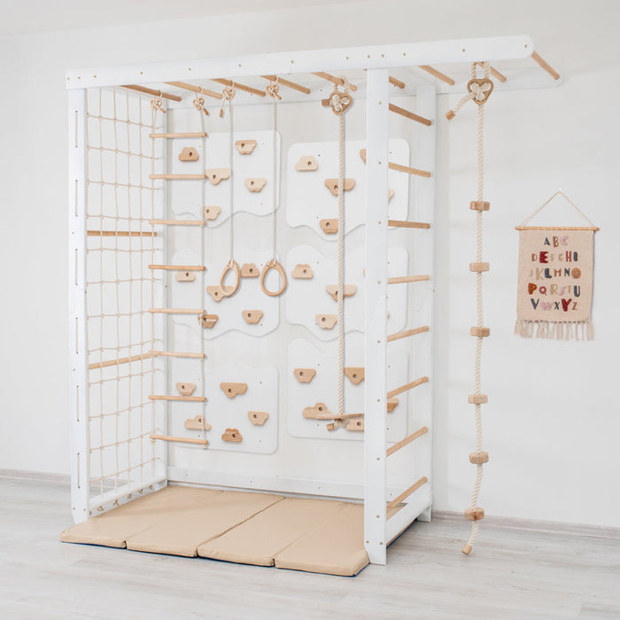 Wood and Hearts Indoor Monkey Bars