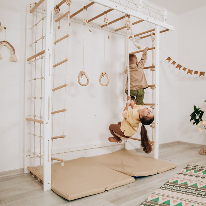 Wood and Hearts Indoor Monkey Bars