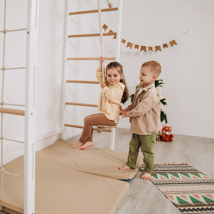 Wood and Hearts Indoor Monkey Bars