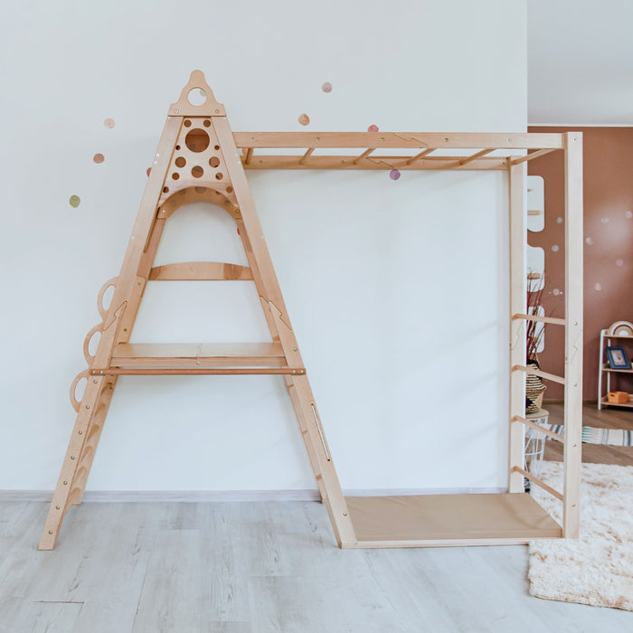 Wood and Hearts Wooden Playground