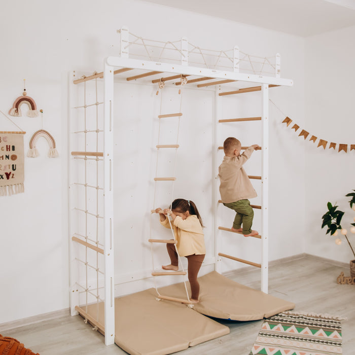 Wood and Hearts Indoor Monkey Bars