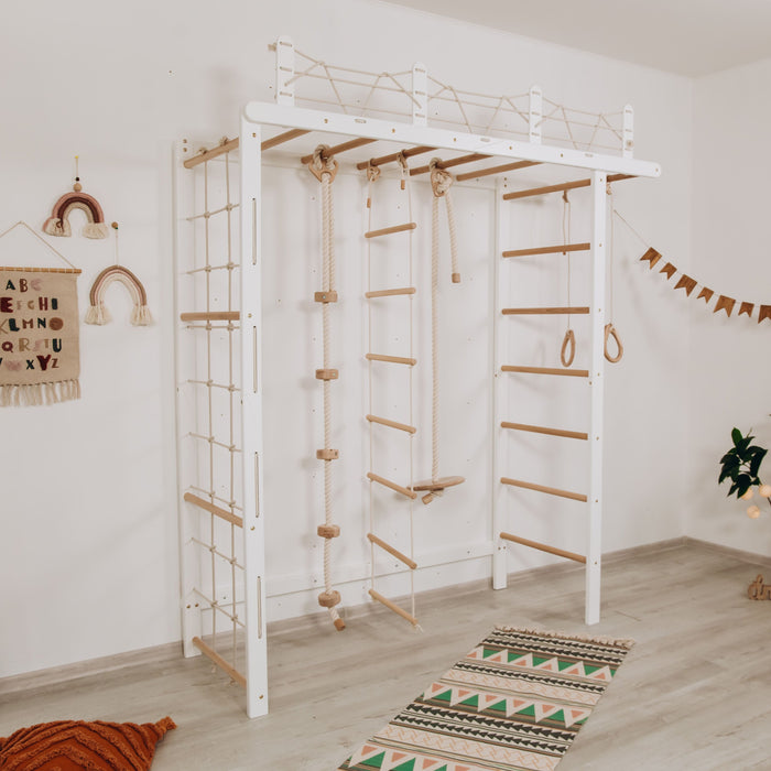 Wood and Hearts Indoor Monkey Bars