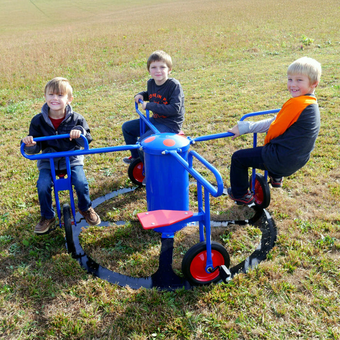 Infinity Playgrounds Infinity Cycle Seat Inground Play Rider IP-5021, IP-5022