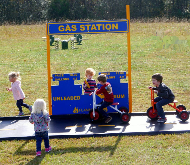 Infinity Playgrounds Gas Station Stand Alone Commercial Play Event IP-5043-perm