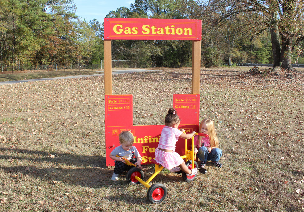 Infinity Playgrounds Trike Path Gas Station IP-5046