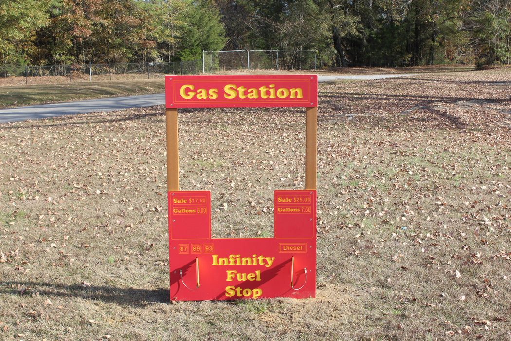 Infinity Playgrounds Trike Path Gas Station IP-5046