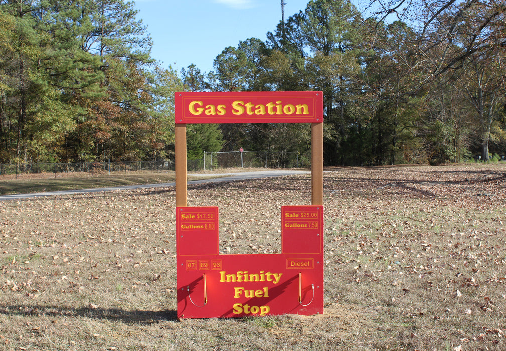 Infinity Playgrounds Trike Path Gas Station IP-5046