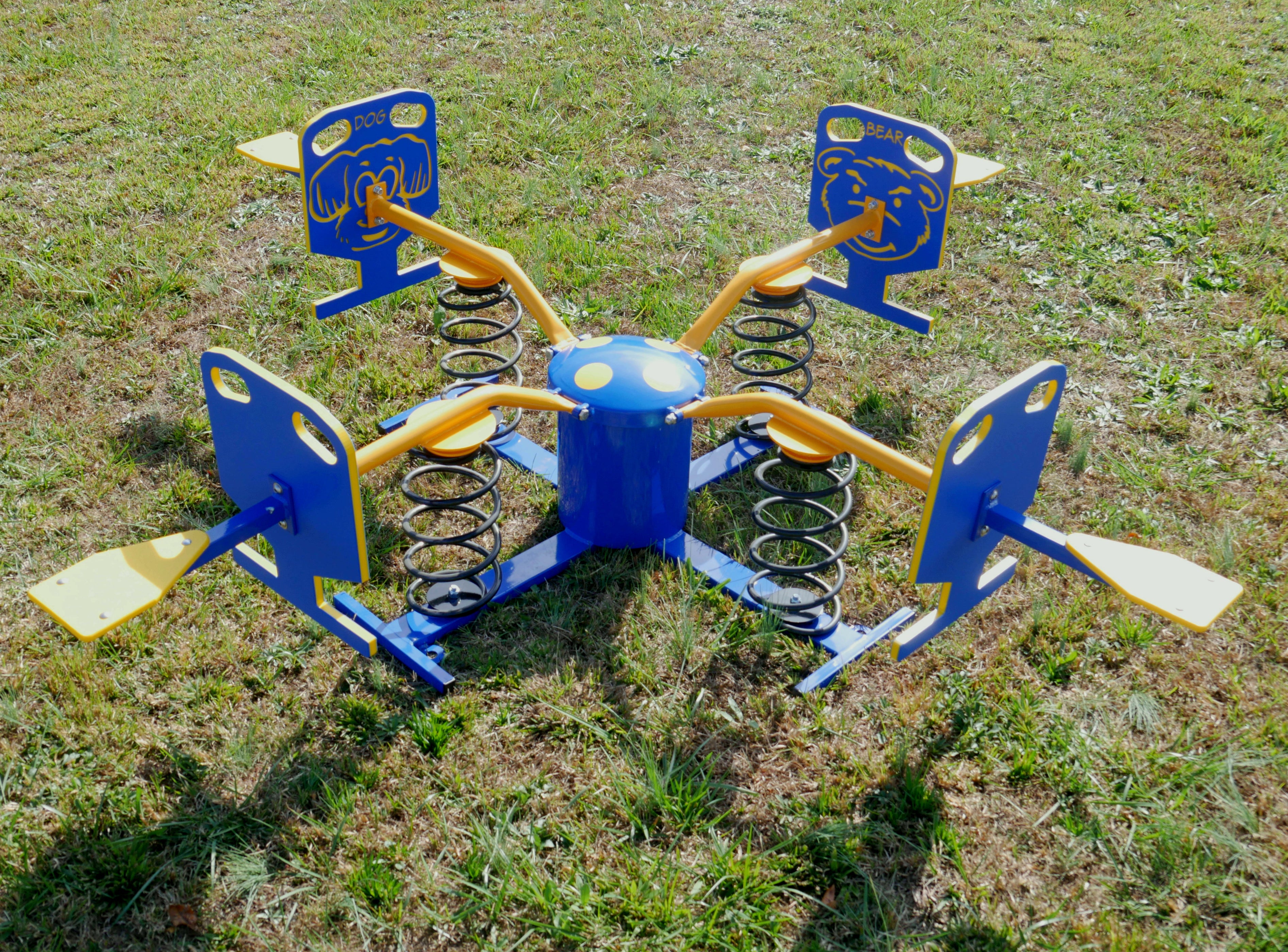 Infinity Playgrounds Commercial Animal Spring-About Spring Rider IP-50 ...