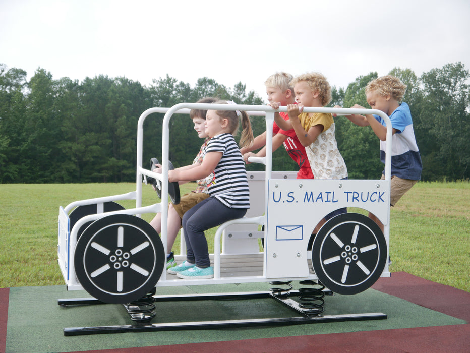 Infinity Playgrounds US Mail Multi Passenger Spring Rider IP-7010-ws