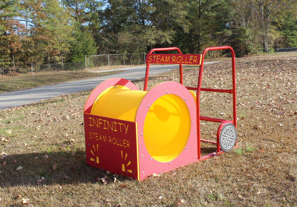 Infinity Playgrounds Steam Roller Single Crawl Tunnels IP-8014