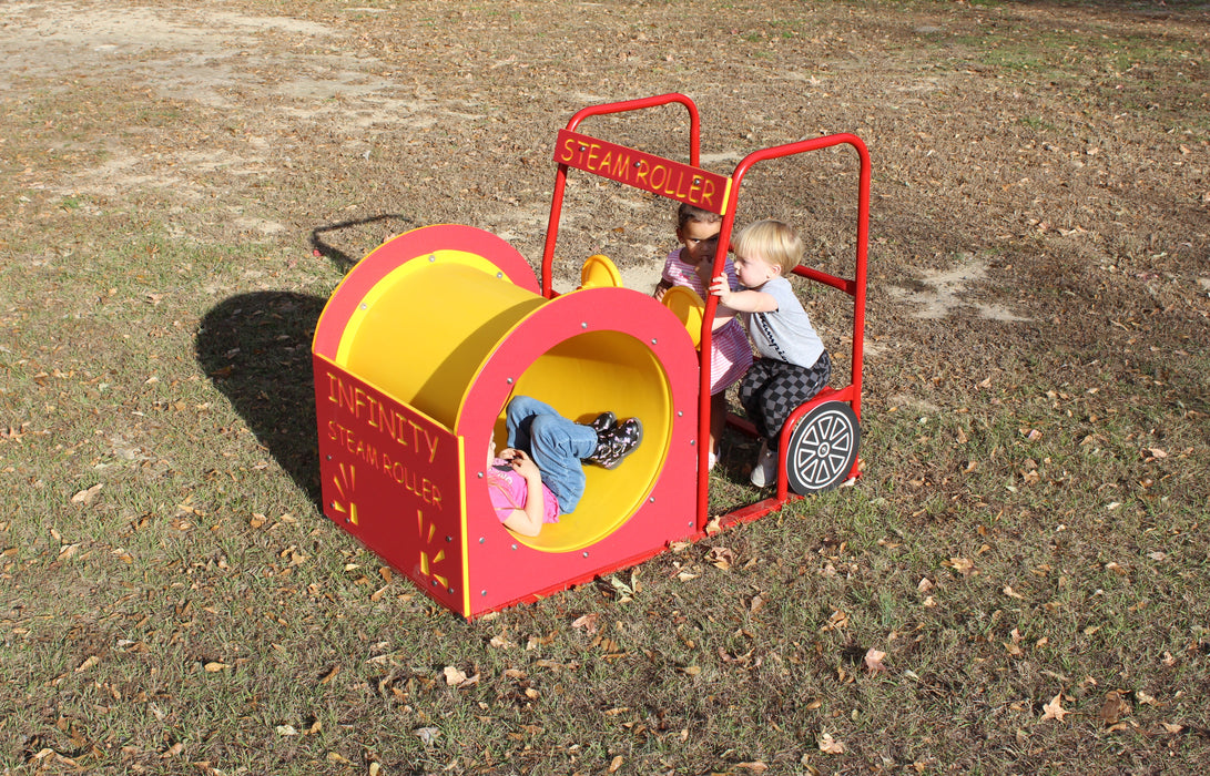 Infinity Playgrounds Steam Roller Single Crawl Tunnels IP-8014