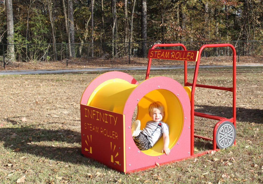 Infinity Playgrounds Steam Roller Single Crawl Tunnels IP-8014