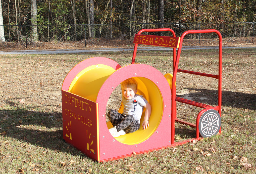 Infinity Playgrounds Steam Roller Single Crawl Tunnels IP-8014