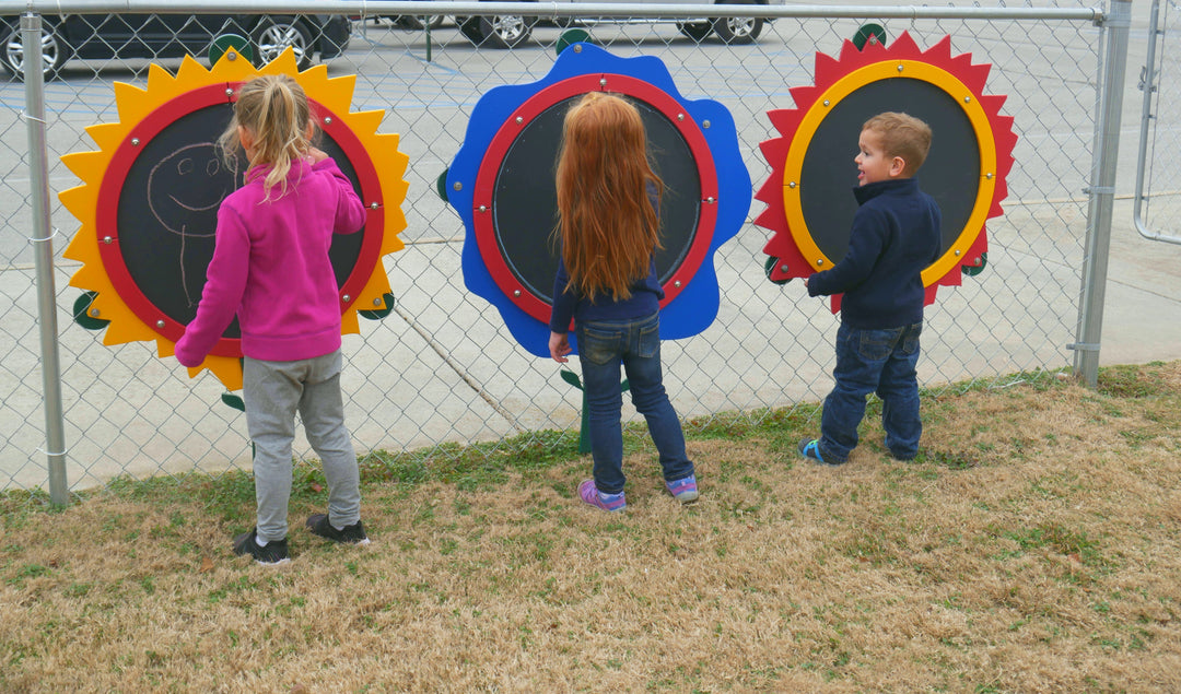 Infinity Playgrounds Chalk Board Flowers - One Flower IP-8032