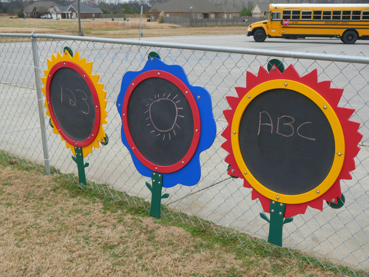 Infinity Playgrounds Chalk Board Flowers - One Flower IP-8032