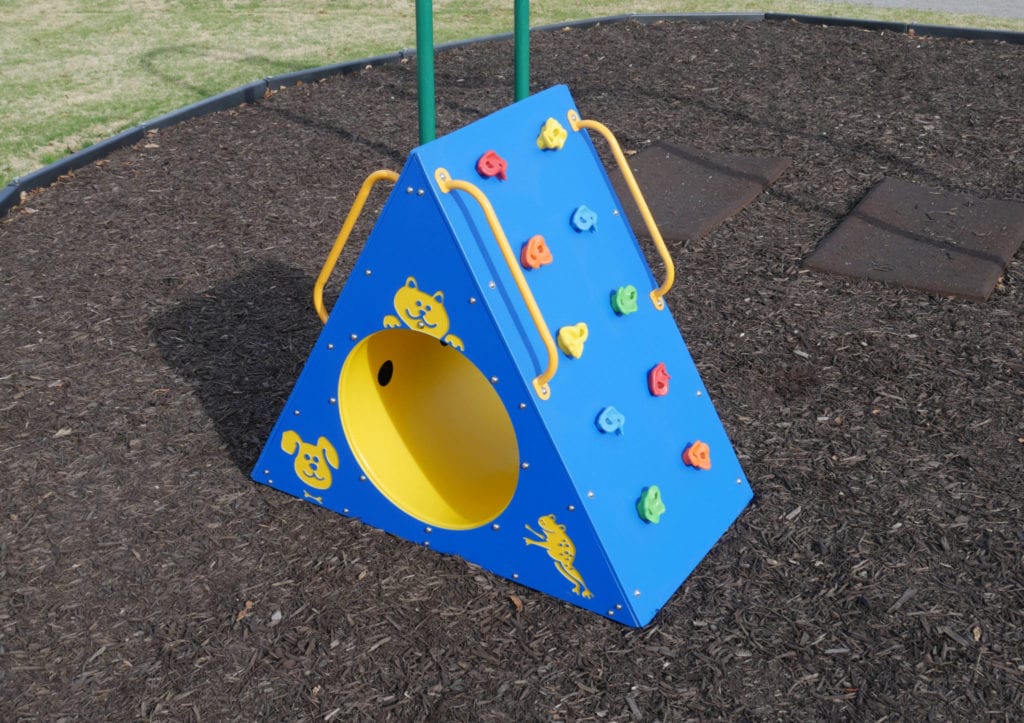 Infinity Playgrounds Climbing Wall With Tunnel IP-8038