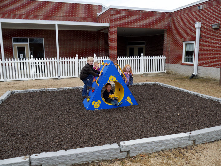 Infinity Playgrounds Climbing Wall with Tunnel IP-8038