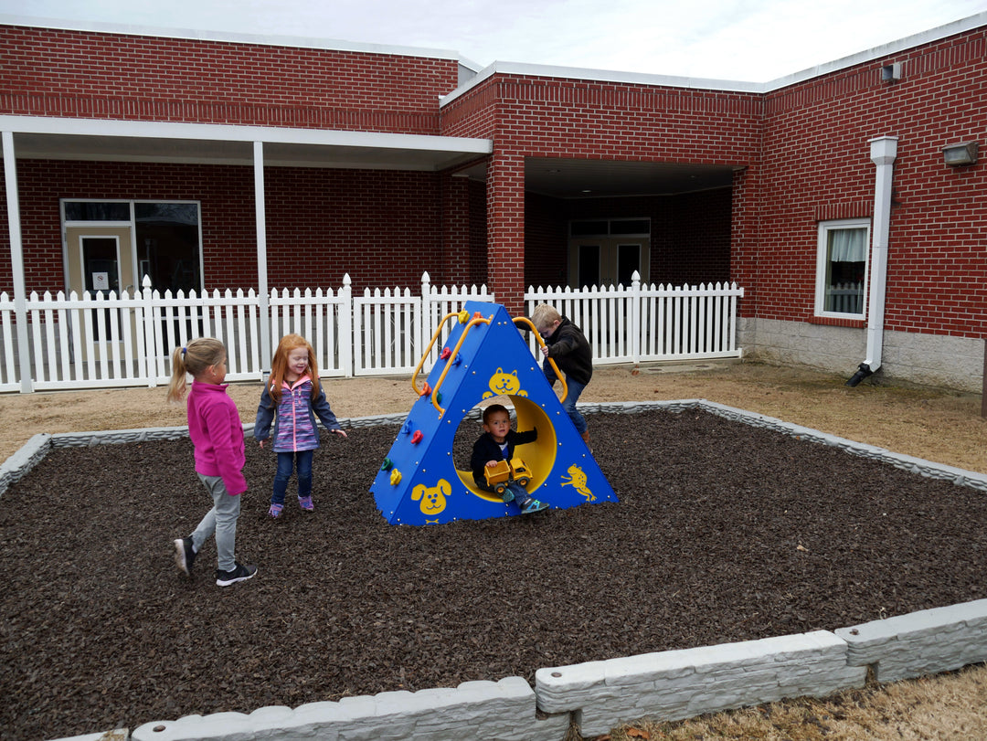 Infinity Playgrounds Climbing Wall with Tunnel IP-8038