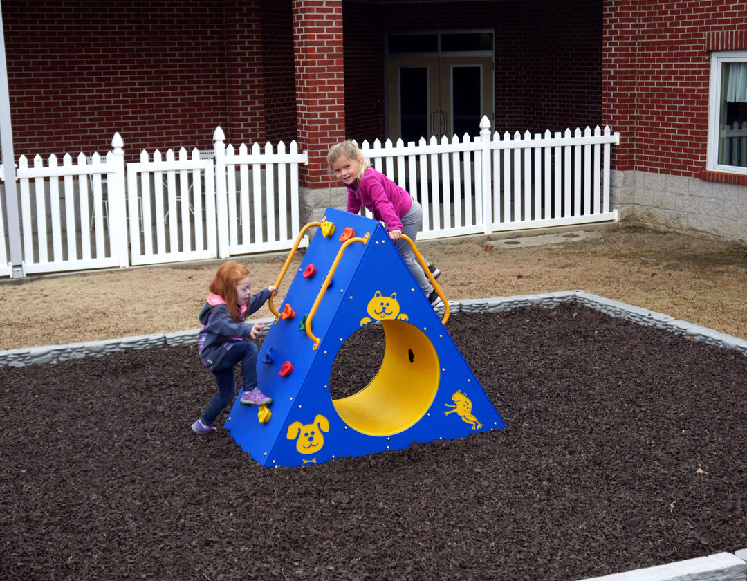 Infinity Playgrounds Climbing Wall with Tunnel IP-8038