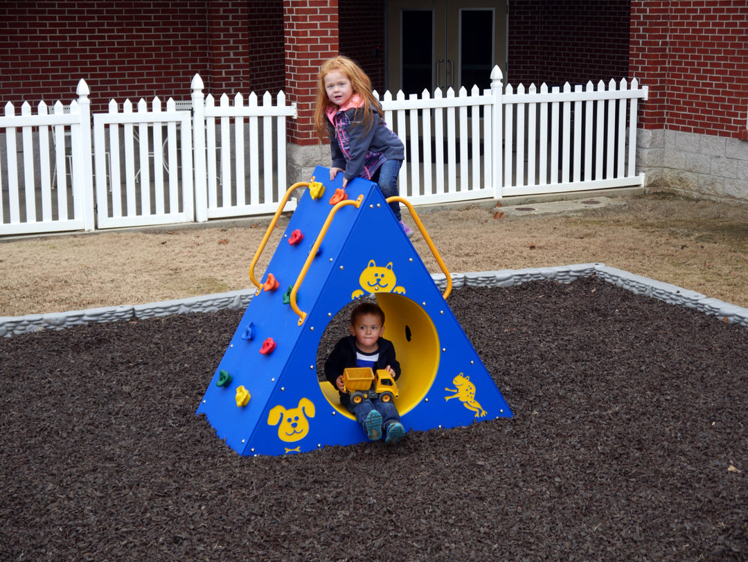 Infinity Playgrounds Climbing Wall with Tunnel IP-8038