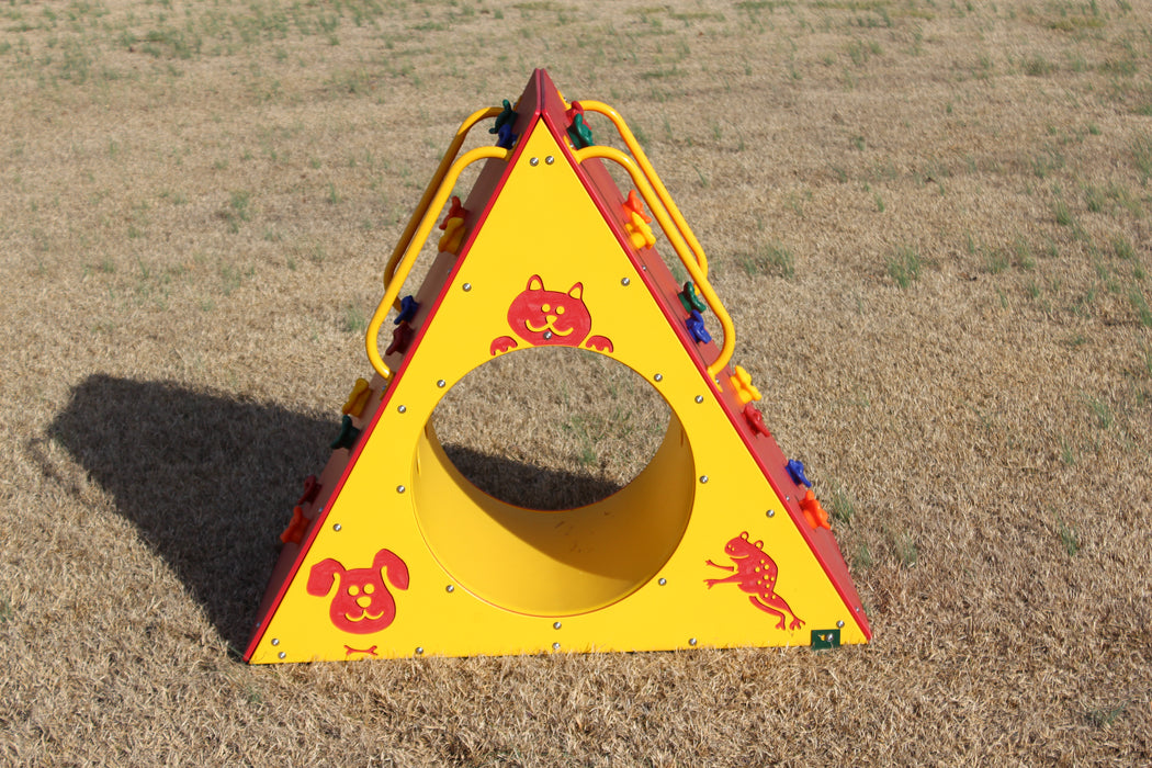 Infinity Playgrounds Climbing Wall with Tunnel IP-8038