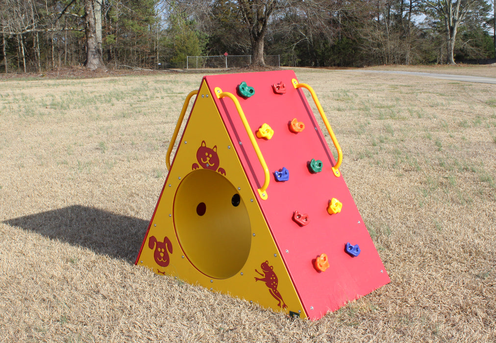 Infinity Playgrounds Climbing Wall with Tunnel IP-8038