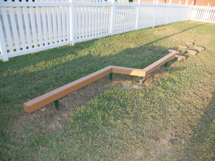 Infinity Playgrounds Balance Beam Zig Zag IP-8040