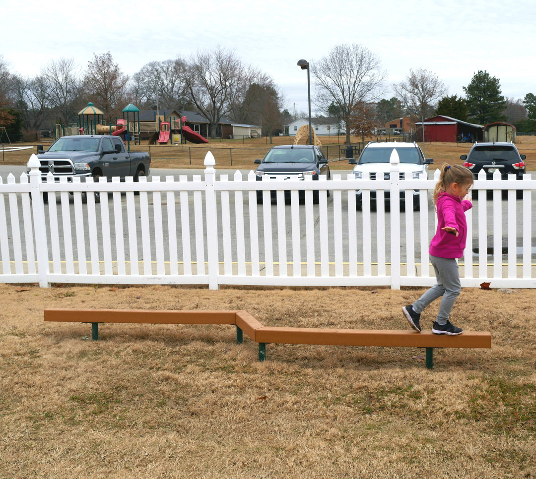 Infinity Playgrounds Balance Beam Zig Zag IP-8040