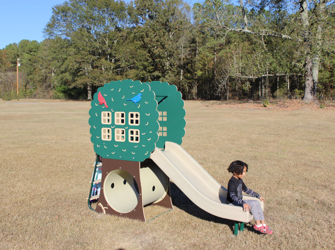 Infinity Playgrounds Treehouse Fun Slide IP-8070