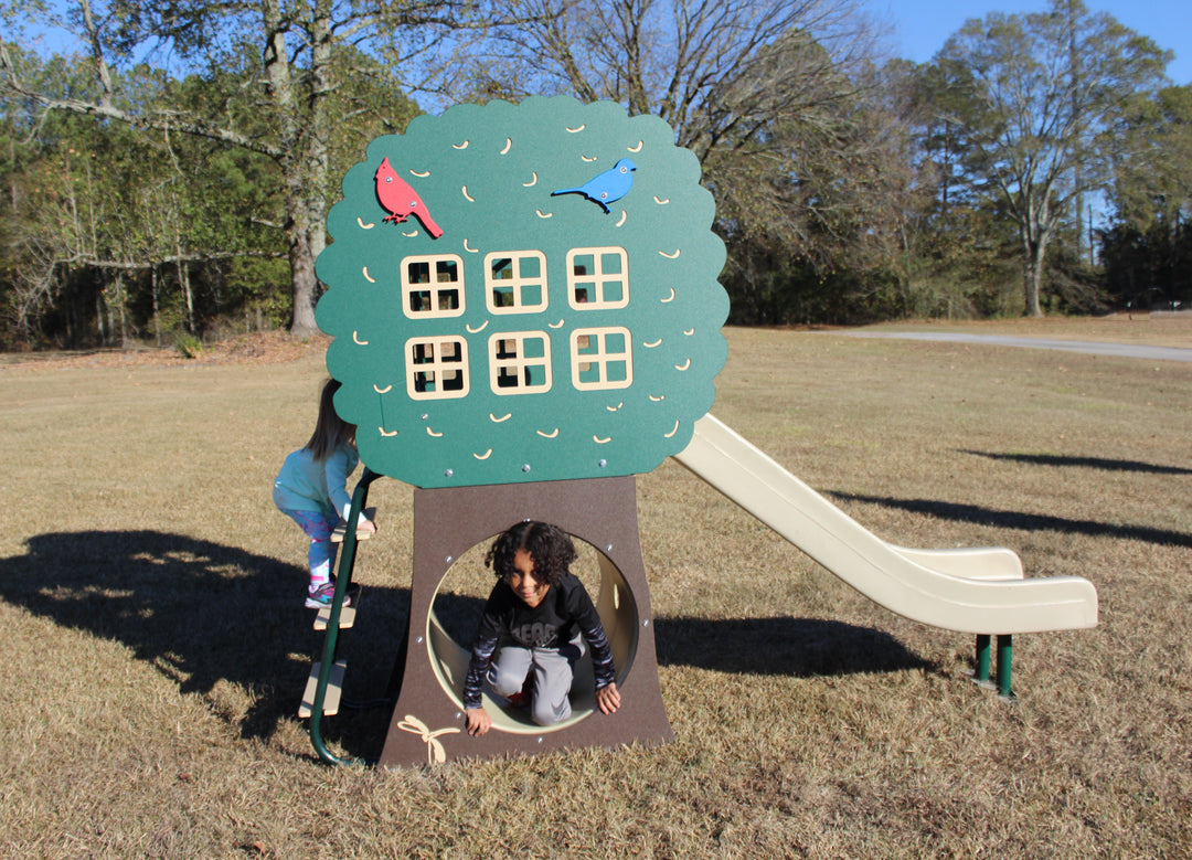 Infinity Playgrounds Treehouse Fun Slide IP-8070