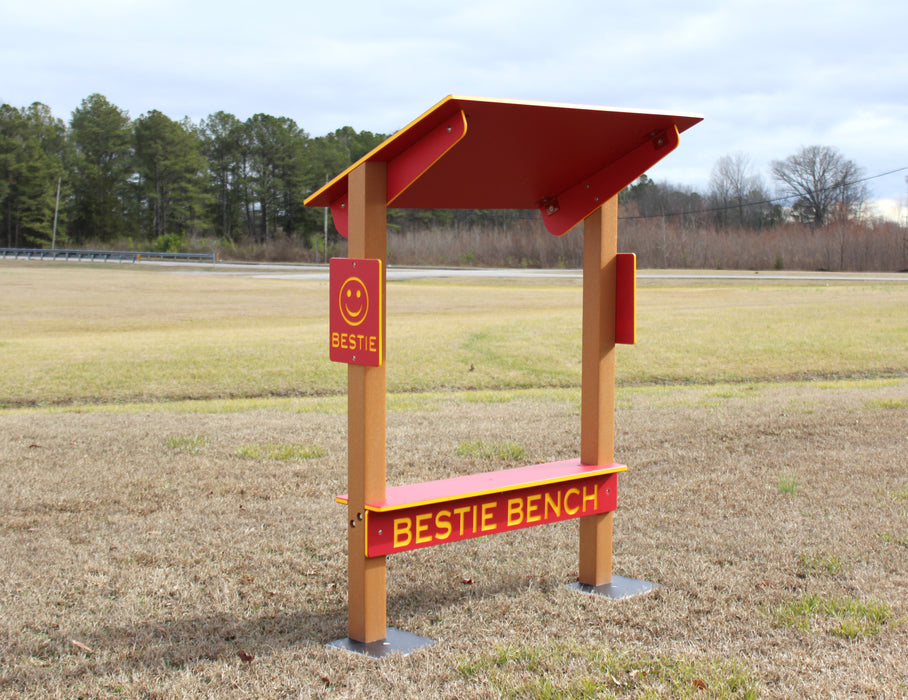 Infinity Playgrounds Trike Path Besti Bench IP-8079-perm