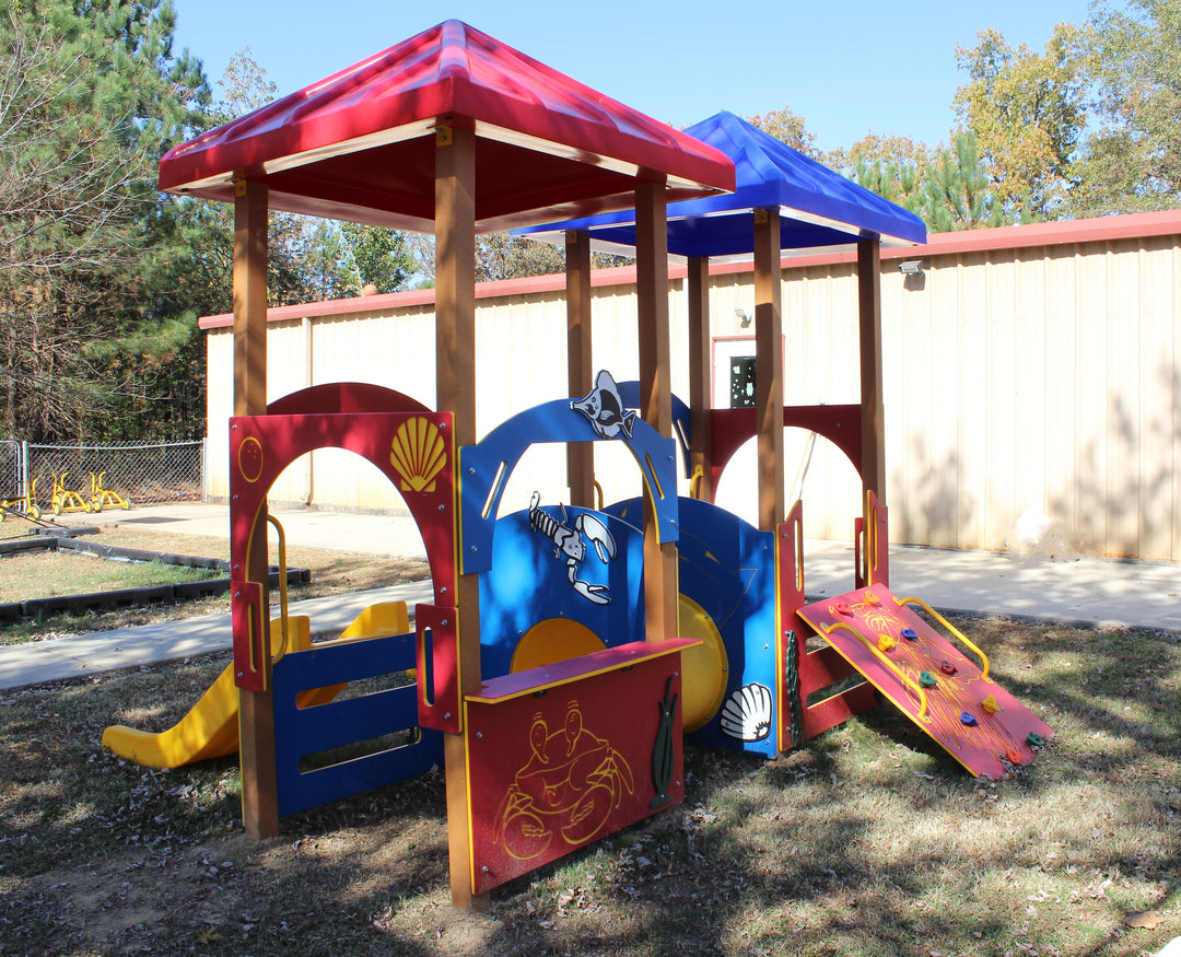 Infinity Playgrounds Sea N Me Ground Base Tot Structure IP-9154