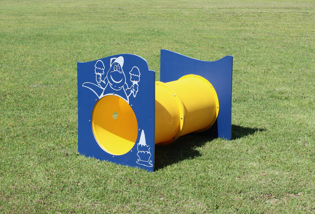 Infinity Playgrounds Dinosaur Tunnel with Peek View Holes IP-9158
