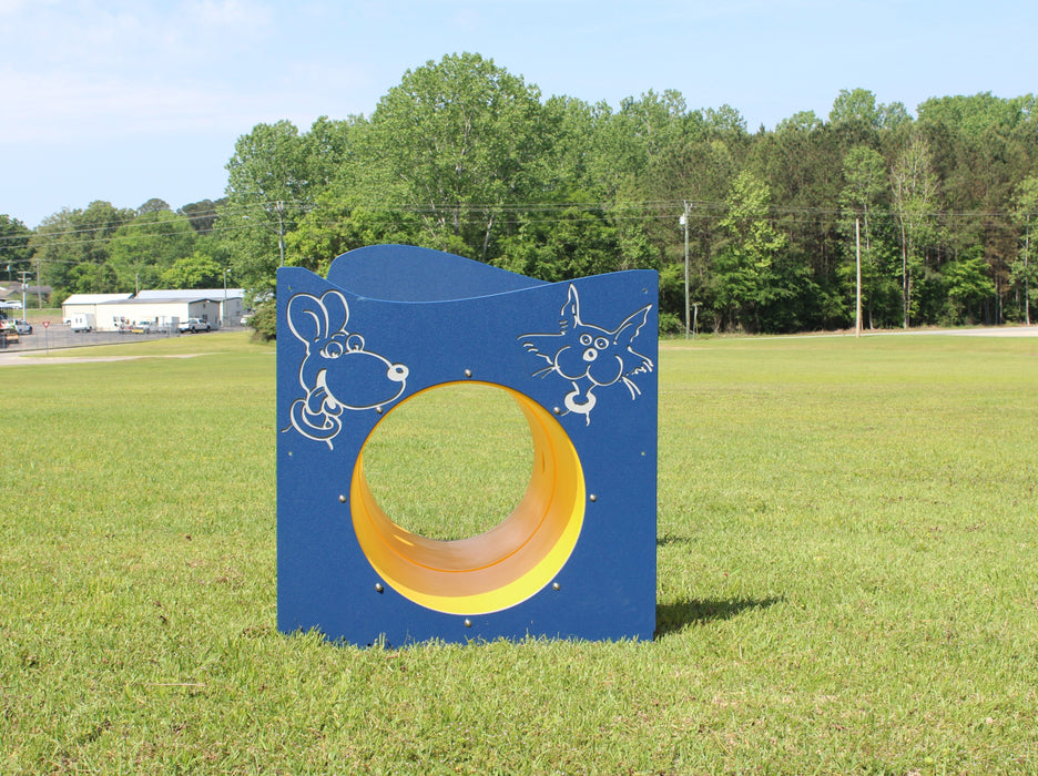 Infinity Playgrounds Dinosaur Tunnel with Peek View Holes IP-9158