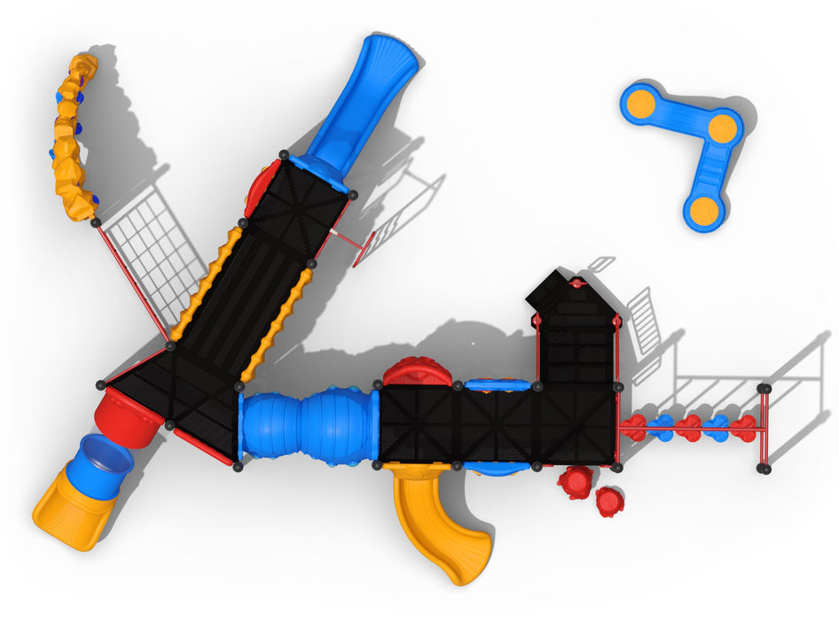 Custom Playground Equipment Jackson Ridge Playground Set CPP-713