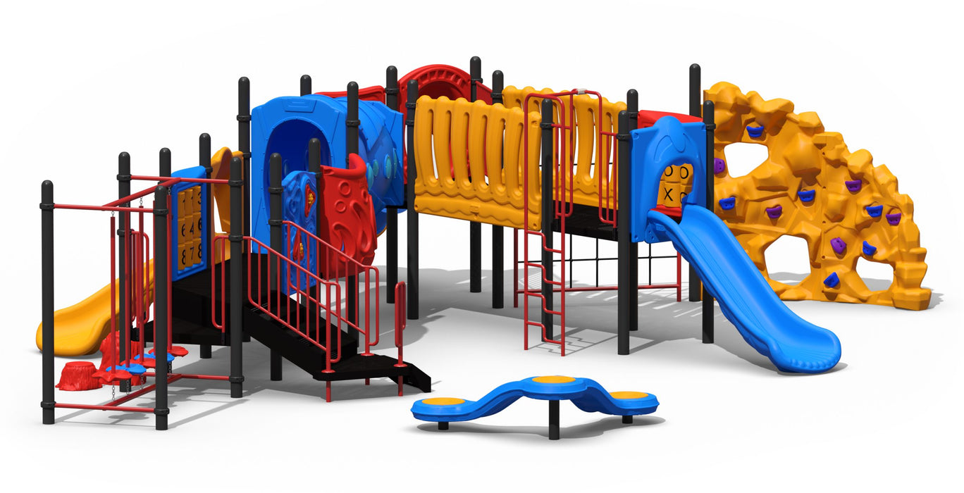 Custom Playground Equipment Jackson Ridge Playground Set CPP-713