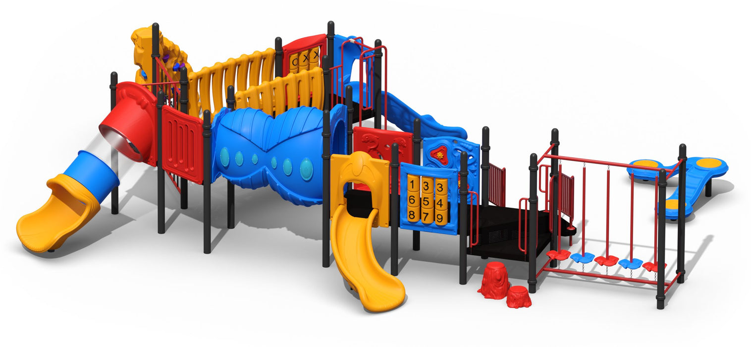 Custom Playground Equipment Jackson Ridge Playground Set CPP-713