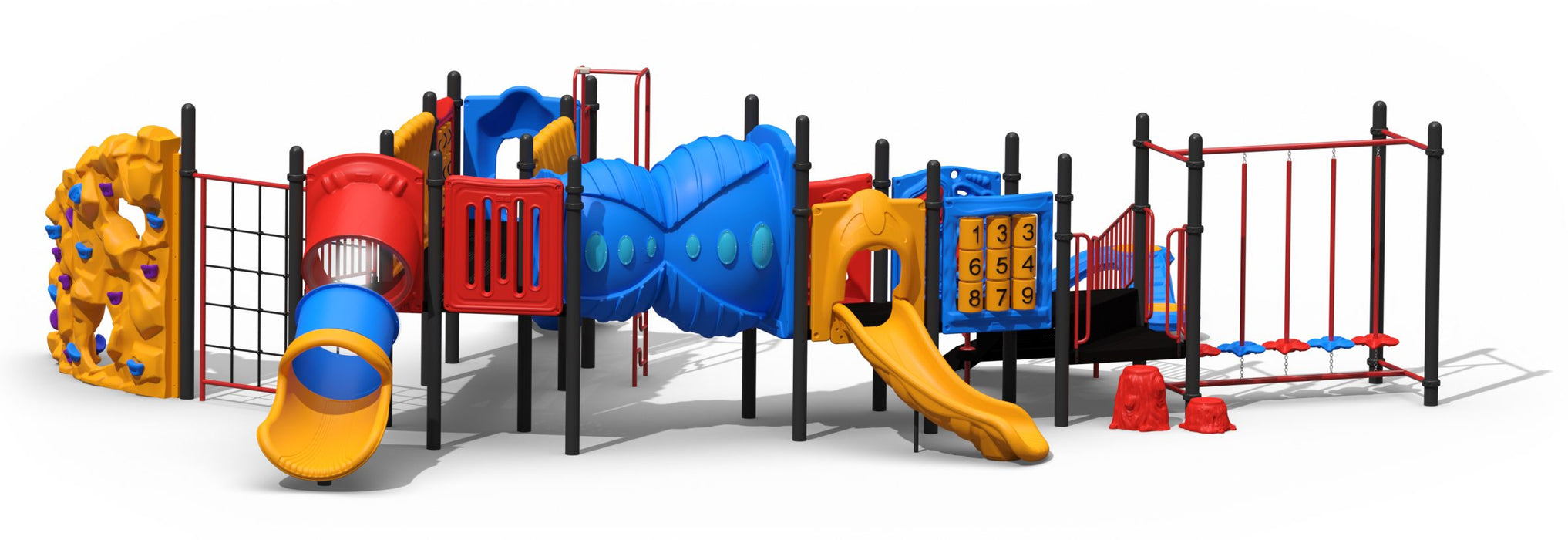 Custom Playground Equipment Jackson Ridge Playground Set CPP-713